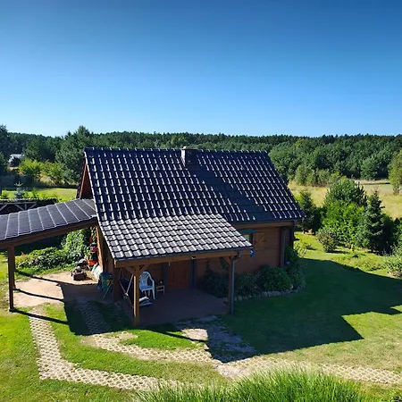 Vakantiehuis Przystan Natury - Drewniany Domyslow