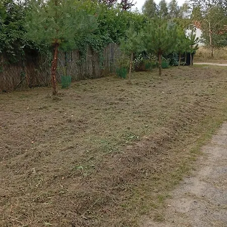 Przystan Natury - Drewniany Vakantiehuis Domyslow