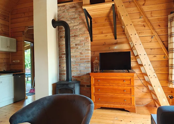 Przystan Natury - Drewniany * Domyslow